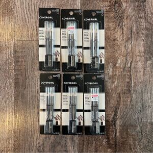 NEW Covergirl Easy Breezy Brow Fill and Define Brow Pencil Shade 505 Rich Brown